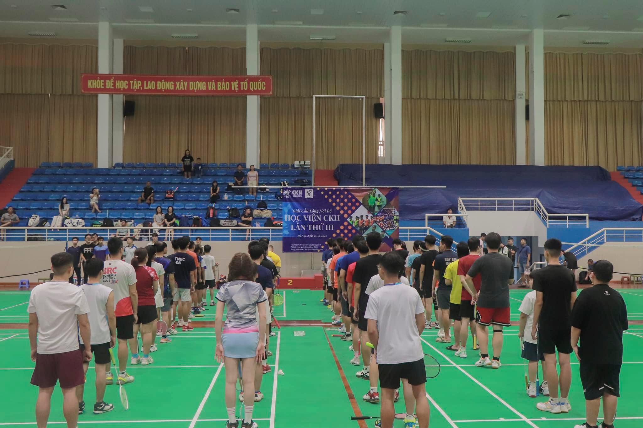 🏸 Bùng Nổ Cảm Xúc tại Giải Cầu Lông Nội Bộ Học Viện CKH 10/2024! 🏆
