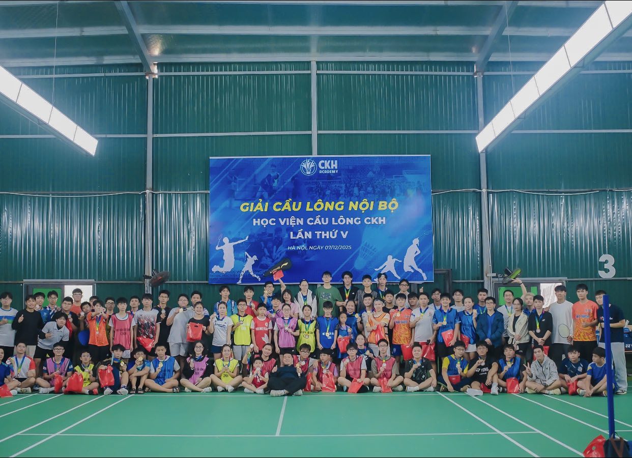 Bộ sưu tập ảnh Giải cầu lông học viện CKH tháng 12/2025